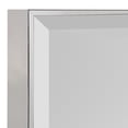 thumbnail image 3 of Kate and Laurel Rhodes Large Framed Decorative Rectangle Wall Mirror, 22.75x28.75 Chrome Silver, 3 of 6