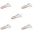 thumbnail image 1 of maskred Stretchy Universal Eyeglass Strap Non- for Slip Eyewear Retainer for Sports Dark Brown 26.77 Inch 5Set, 1 of 6