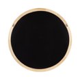 thumbnail image 4 of Kate and Laurel Dessa Modern Round Wooden Wall Mirror, 32 Inch Diameter, Natural, Transitional Circle Bathroom Vanity Mirror with Chunky Rounded Profile and Solid Poplar Wood Frame, 4 of 8