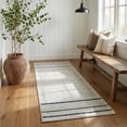 thumbnail image 1 of Rug Branch Maise Abstract Indoor Outdoor Area Rug, Cream Blue, Modern - Entryway, Hallway, Bathroom, and Kitchen, 1 of 5