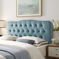 thumbnail image 2 of Modway Annabel Diamond Tufted Performance Velvet King Headboard in Pink, 2 of 5