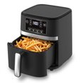 thumbnail image 1 of Kitchen Elite 3 Qt Digital Air Fryer, Countertop Nonstick Basket Oven, Black, 1 of 8