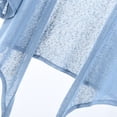 thumbnail image 5 of Timegard Boléros pour Robes Été Légers Manches 1/2 Haut Court à Nouer devant Tenue de Plage Cardigan Fluide, 5 of 5