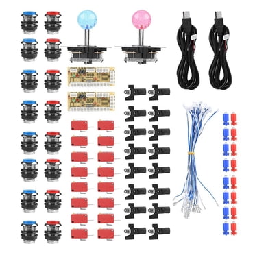 Kit d'Accessoires d'Arcade, Accessoires pour Arcade Zero Kit d'Arcade Pièces de Jeu d'Arcade DIY Véritable Excellence