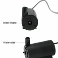 thumbnail image 3 of MYG 2x Mini Aquarium Supplies Pumping Water Fish Tank Fountain USB Submersible Pump, 3 of 9