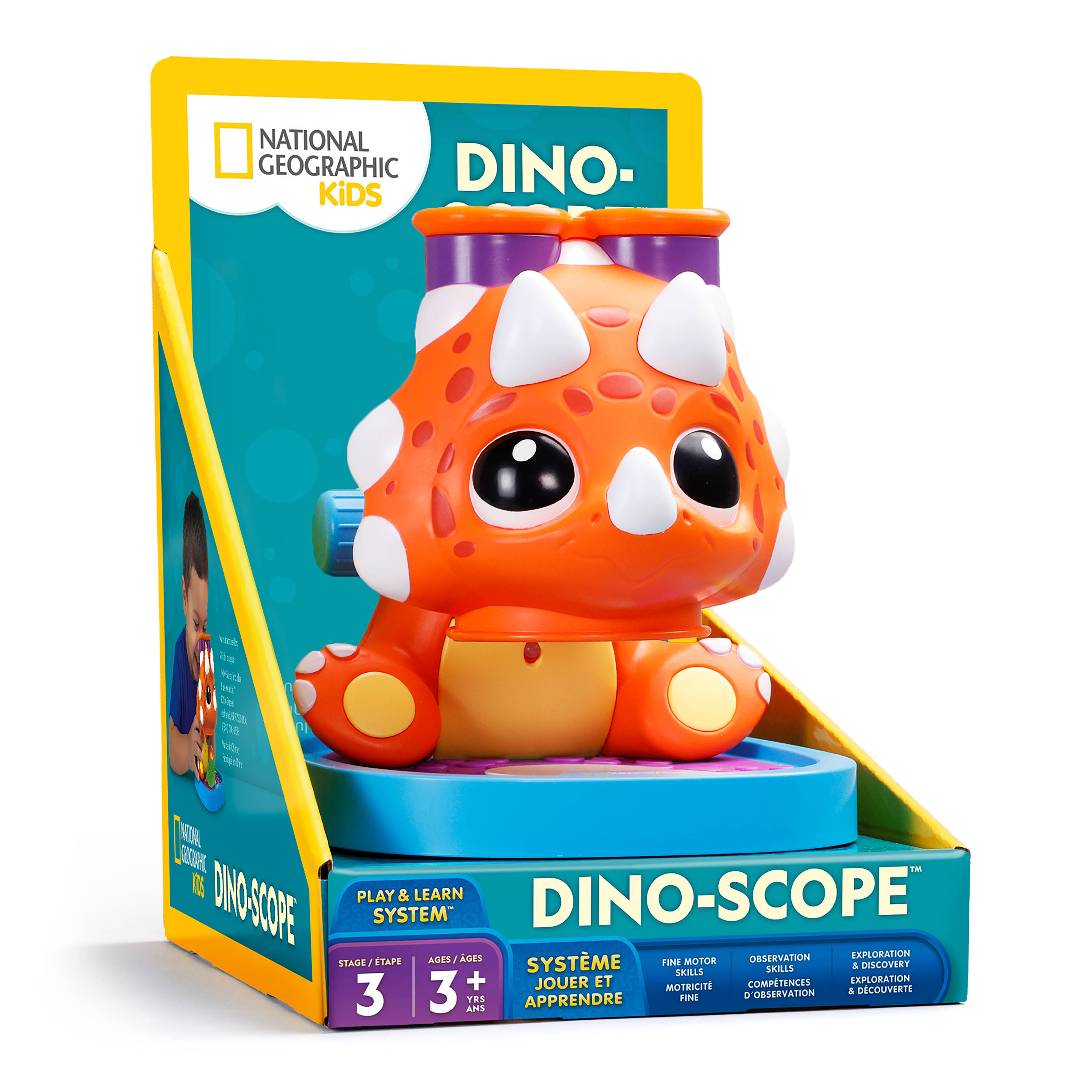 National Geographic Dino'scope Microscope pour enfants de 8 ans et plus