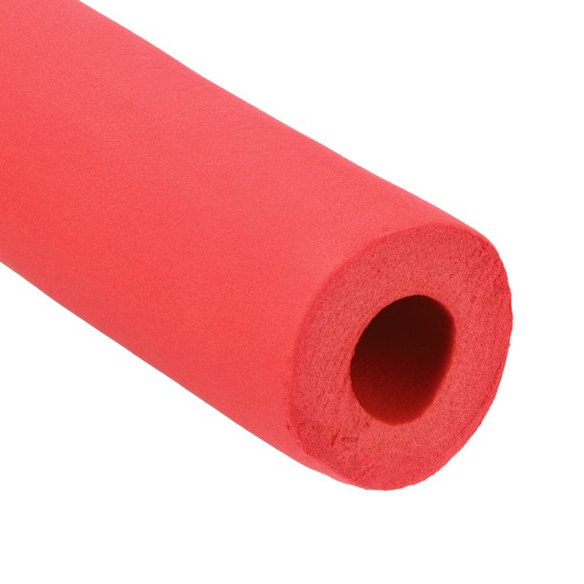 Unique Bargains 78.7'Length 1.69' ID Pipe Insulation, 1 Pcs 20mm Thickness, Red