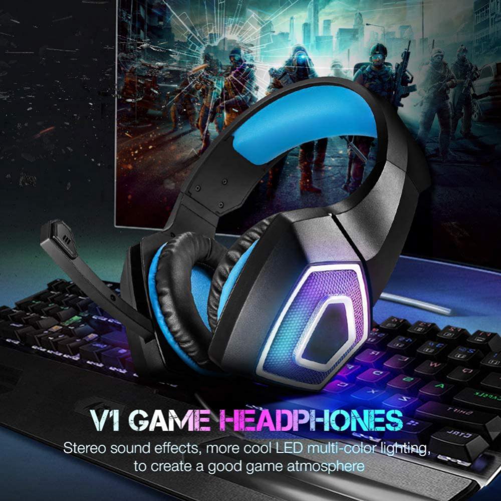 MesaSe Gaming Headsets/ Gaming Headphones with Microphone/ Gaming Headset with Microphone Computer Game Hardware Headphones with Mic Gaming Headset Pc Head Set Headphones Gaming Xbox Head