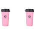 thumbnail image 1 of kurtrusly Reusable Thermal Cup Eco-Conscious Choice For Better Tomorrow Convenient pink 500ml 2Set, 1 of 6