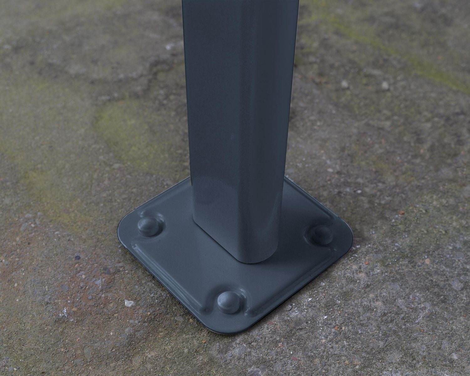Canopia by Palram Sierra 7,4 pi x 7,5 pi Abri de patio en aluminium - Gris