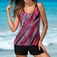 thumbnail image 2 of Swim Suits  Women Plus Size Womens Swimwear Tankini Swimsuit Plus Tummy Control Bathing Suits Tankini Tops Shorts, 2 of 8