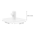 thumbnail image 3 of MesaSe 4pcs Stand Mixer Attachment Holders Screw-In Kitchen Storage Organizer Stand Mixer Flat Beat Holders Compatible for KitchenAid, 3 of 6
