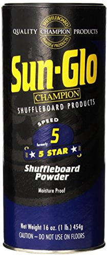 Sun-Glo Speed 5 (Cire 5 Étoiles) Poudre pour Table à Langer, Boîte de 16 oz