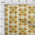thumbnail image 2 of oneOone Cotton Flex Light Green Fabric Geometric Sewing Material Print Fabric By The Yard 40 Inch Wide, 2 of 4