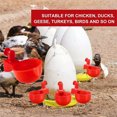 thumbnail image 2 of XZNGL 6Pc Poultry/Quail Water Drinking Cups Chicken Hen Plastic Automatic Drinker New, 2 of 9