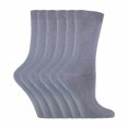 thumbnail image 1 of Sock Snob - 6 Paires de Chaussettes Cheville pour Femmes, Couleur Unie, Riche en Coton, 1 of 2