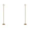 thumbnail image 2 of Baohd Contemporary Table Number Holder Photo Stand for Trendy Hotel Settings Gold 40cm 2Set, 2 of 6