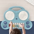 thumbnail image 1 of SPOORYYO Musical Piano Drum Toy, Educational Learning Instrument, Interactive Whack-a-Mole Game, Animal Sounds Feature, Lullabies for Sleep, 1 of 9