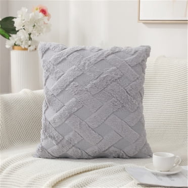 RKSTN Throw Pillows Three-dimensional plush pillow cushion bedside pillow 45*45cm Soft Throw Pillows for Couch Living Room Outdoor,Decorative Pillowcase