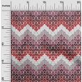 thumbnail image 1 of oneOone Viscose Jersey Maroon Fabric Turtle Block Craft Projects Decor Fabric Printed By The Yard 60 Inch Wide, 1 of 1
