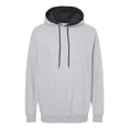 thumbnail image 1 of King Fashion KF9041 Two-Tone Hooded Sweatshirt, 1 of 2