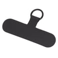 thumbnail image 4 of Mobile Phone Lanyard Patch, Lightweight Compact Size Universal Phone Hanging Cord Tab Nylon With  For Necklace Or Wrist Rope Black, 4 of 8