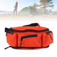 thumbnail image 3 of Large Capacity Waist Bag with Multiple Compartments and Back Cushioning Mesh Pad for Travel Hiking Running, 3 of 7