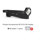 thumbnail image 3 of Wweixi Lame d'Angle pour Coupe-Bordures, Accessoires de Menuiserie Professionnels Durables R1+R2 Lame, 3 of 7