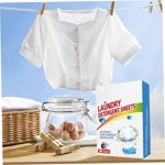 ZZkhGO Advanced Stain-Fighting Laundry Detergent Sheets, Low-Sudsing Color-Safe Laundry Strips with 90-Sheet Pack, Concentrated Stain Remover for Home Travel