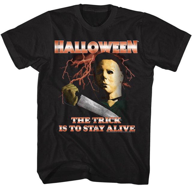 T-Shirt pour Adulte Noir Éclair d'Halloween 4Xlt