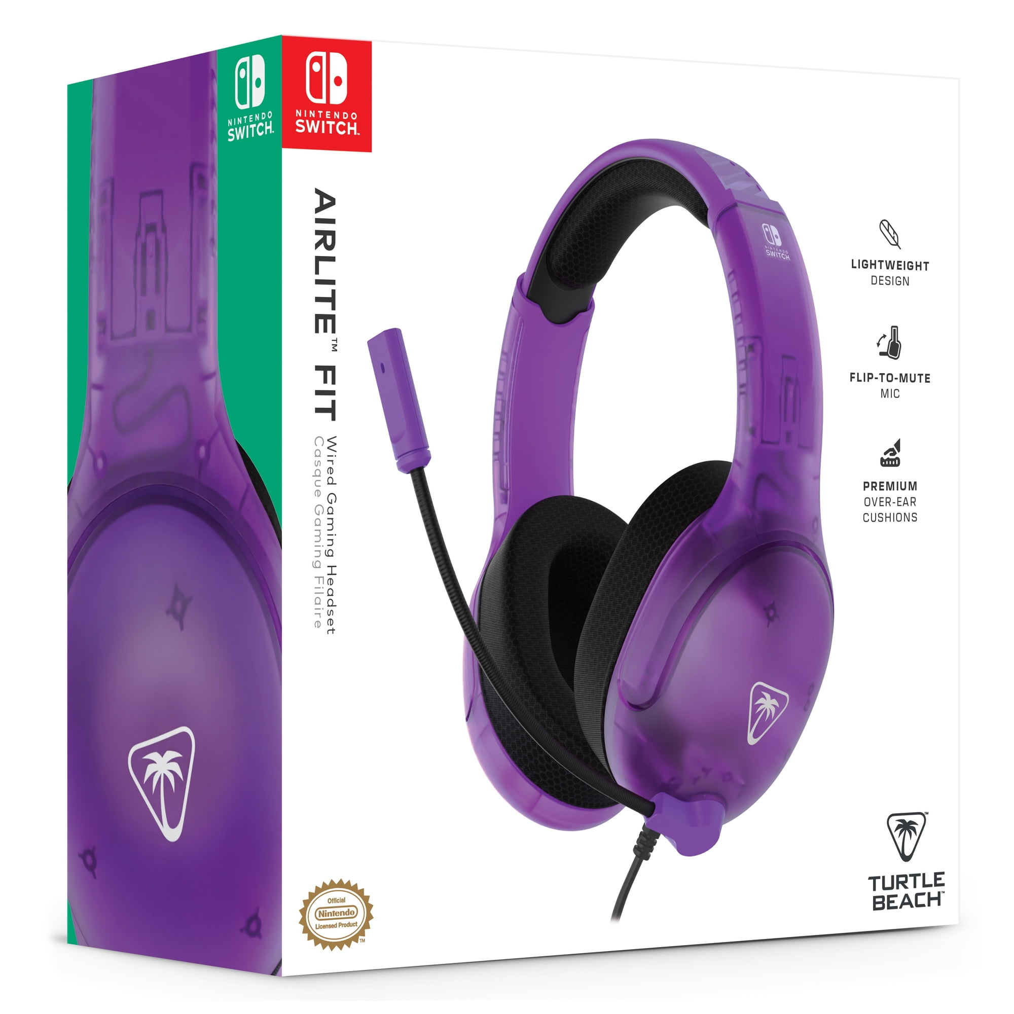 Turtle Beach Airlite™ Fit Wired Gaming Headset Officially Licensed