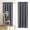 Grey, variant on 106x137cm Room Darkening Blackout Curtains - Thermal Insulating Window Panels - Set of 1