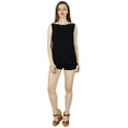thumbnail image 2 of Bimba Blouse Courte Sans Manches en Georgette Personnalisée pour Femmes, 2 of 5