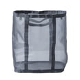 thumbnail image 2 of 4-Shelf Ventilated Storage Rack Gray Plastic Iron Organizer Light Duty Shelving Unit Holds 55 Lbs Per Shelf | Kitchen Pantry Bathroom Garage Closet Home Use, 2 of 6