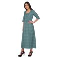 thumbnail image 2 of Moomaya Kurta à Manches 3/4 Imprimée pour Femmes Kurti Longue Vêtements d'Été pour Femmes, 2 of 5