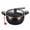 Black, variant on WMQPNNS New Trending Mini Pressure Cooker 8L Fast Heating Pressure Pot with Lock Handles Micro Pressure Cooker Induction Non Stick Stockpot with Standable See Through Lid for Soups/Stews/Grain