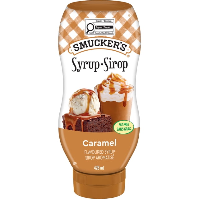Smucker's Sundae Syrup, Caramel Flavoured Syrup, 428mL