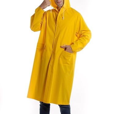 Dvkptbk Rain Coat Men Women's Thickened Long Raincoat Outdoor Hiking Raincoat Labor Protection Duty Windcoat Raincoat Riding Raincoat Home Essentials on Clearance