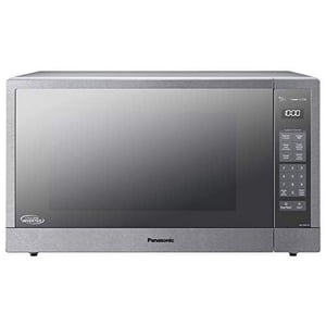 Panasonic Micro-ondes, acier inoxydable de comptoir/intégré avec technologie de vague cyclonique et capteur Genius, 2,2 pi³, 1250W, NN-SN97JS (argenté)