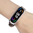 thumbnail image 4 of TopLLC For Mi Band 6/6 NFC Buckle Metal Woven Pattern Belt Replacement Wristband on Clearance, 4 of 5