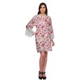 thumbnail image 4 of Moomaya Printed Cotton Robes For Women Plus Size Kimono Robe Short Nightwear, 4 of 6