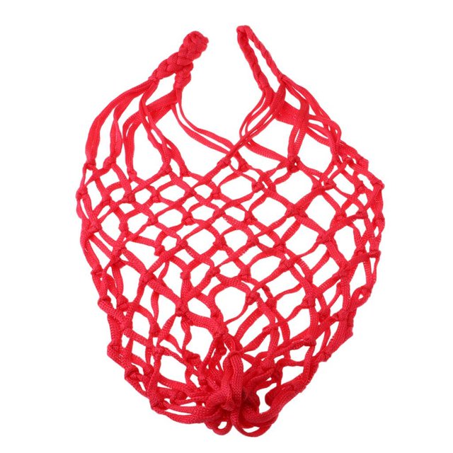 Xingzhi Mesh Ball Bag Basketball Ball Carry Holder Storage Bag Mesh Net Red