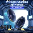 thumbnail image 4 of Module de Recharge Sans Fil pour Logitech Mouse G403 703 G502 G903 hero GPW G PRO, 4 of 11