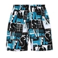 thumbnail image 1 of MIASHUI Boys' Swim Trunks Swimming Shorts Summer Beach Pants,Blue,90, 1 of 5