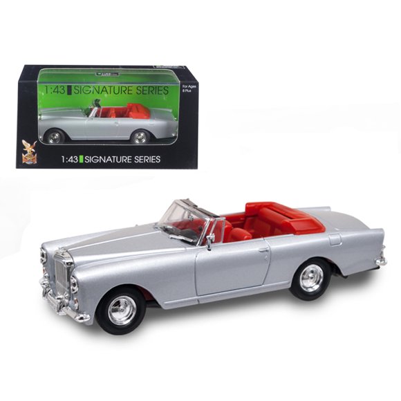 1961 Bentley Continental S2 Park Ward DHC Convertible Burgundy 1/43 Diecast Car Model by Road Signature