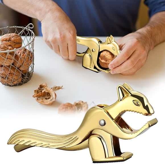 Fridja Clearance Shaped Walnut Clip Alloy Multifunctional Nut Clip Walnut Clip Walnut Pliers Walnut Nut Breaker Welcome Home Decorations