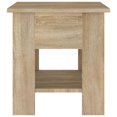 thumbnail image 3 of vidaXL Coffee Table Sonoma Oak 40x40x42 cm Engineered Wood, 3 of 4