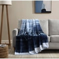 thumbnail image 1 of Social Standard by Sanctuary Oversized Plush Throw, Luxuriously Soft, Wrinkle Resistant, Easy Care, 1 of 2