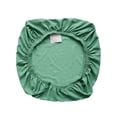 thumbnail image 2 of kurtrusly Chair Cover Slipcover Stretch Seat Computer Protection Set Anti-Dirty Thicken Solid Home Wedding Universal Decoration Dark Green/Seat Mat 1Set, 2 of 6
