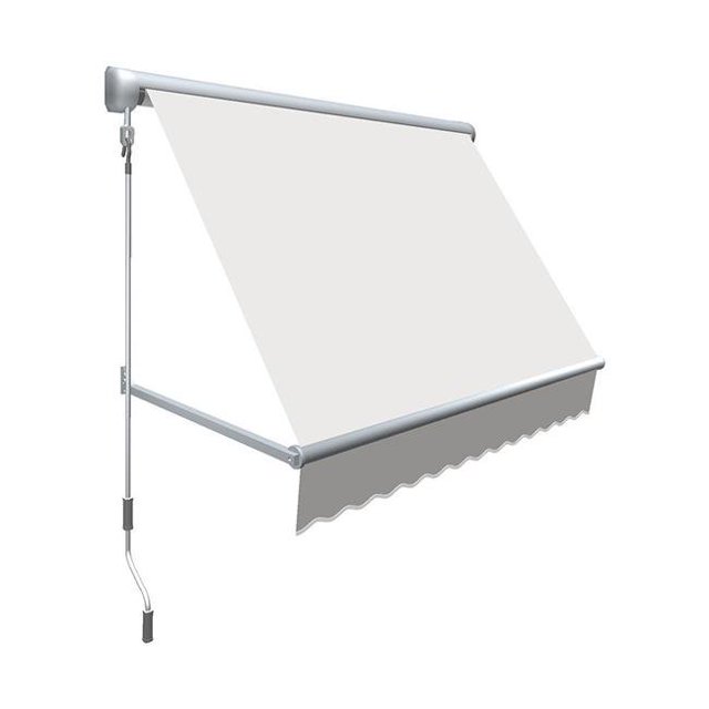 Awntech MS6-US-W Auvent Rétractable pour Fenêtre Mesa de 6 Pi, Blanc Cassé - 24 x 24 Po